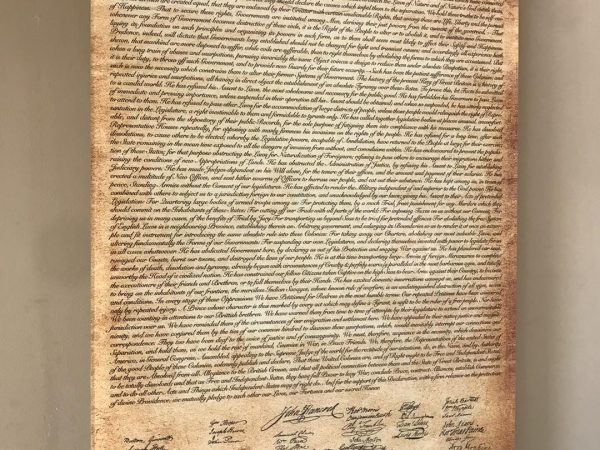 Custom Dimensional Sign