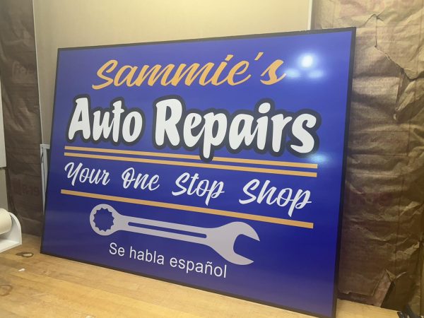 Custom Vinyl Sign