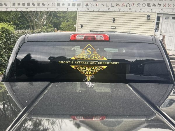 Custom Truck Decals and Lettering