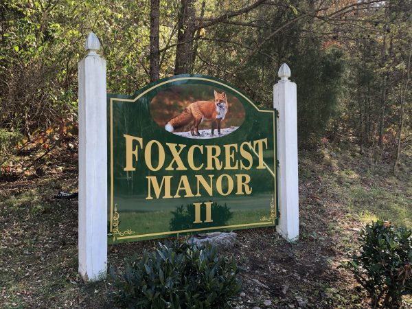Foxcroft Manor 2 Dimensional Signage