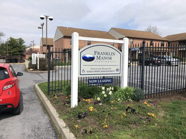 Frank Manor Apt Sign