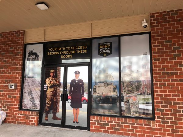 printed perforated window vinyl decals