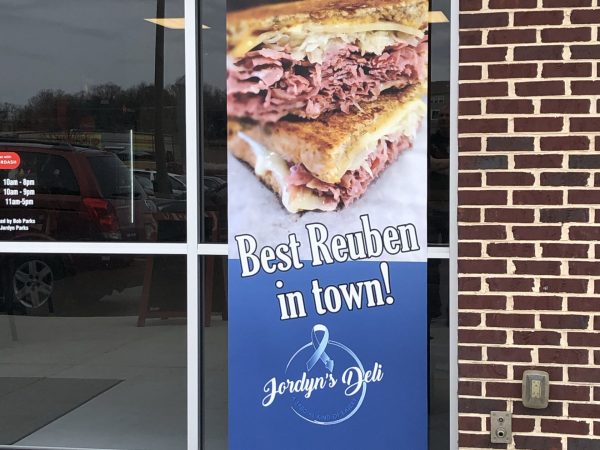 Jordyns Deli Glass banner