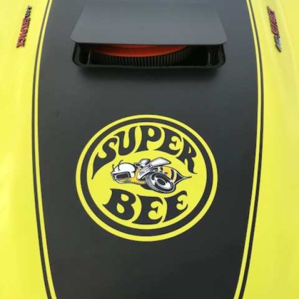 hood graphic vinyl decal